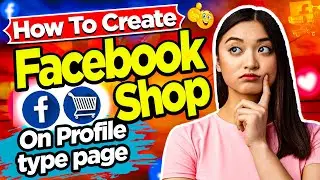 How to create shop on profile type page | Facebook shop setup on professional page