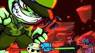 Super Giant Flippy Over Hellclown Tricky - Friday Night Funkin'