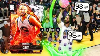 FREE PINK DIAMOND STEPHEN CURRY GAMEPLAY! THIS CARD IS HORRIBLE IN NBA 2K24 MYTEAM!
