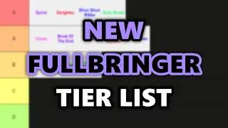 NEW Fullbringer MOVESET Tier List | Type Soul