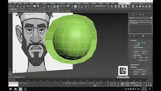 Max Face Modeling Part 1 