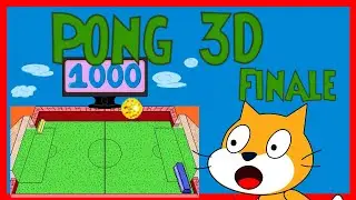 PONG en Perspectiva 3D en SCRATCH - Tutorial 2 (Especial 1000 subs)