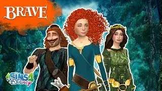 BRAVE, MERIDA, FERGUS & ELINOR || Create a Sim || Simsbiosis