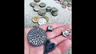 Metal Detecting Coney Island Brooklyn NYC Jewelry, Coins, Collaboration Oh My!
