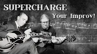 Learn These Four Johnny Smith ii-V Lines to SUPERCHARGE Your Improv! | Jazz Guitar Lesson
