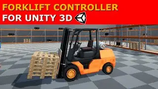 Unity Asset Store | Forklift Controller for Unity v1.0.0