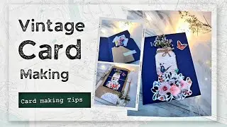 vintage card making Malayalam