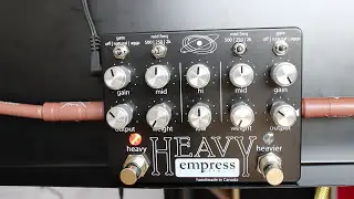 Empress Effects Heavy | brutal dual-channel distortion