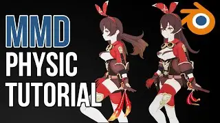 MMD Physic Simulation Blender Tutorial | CG MIGHTY