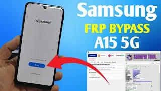 Samsung A15 5g FRP BYPASS [ Andriod 14/15 Free Method ] New Security 100% Working - SAMFW Tool