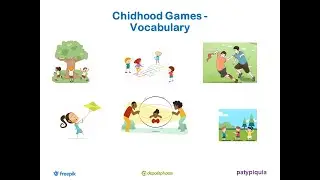 Childhood Games Vocabulary