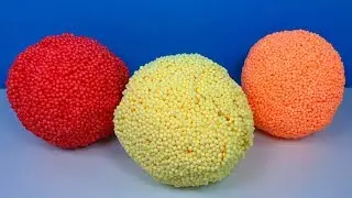 Interesting balls witn surprise eggs Mickey Mouse and SpongeBob