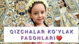 QIZCHALAR KO'YLAK FASONLARI☺️♥️
