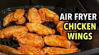 QUICK AIR FRYER CHICKEN WINGS | NO FLOUR | AIR FRYER RECIPE | NINJA FOODI