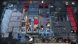 Arknights CC5 max risk day 1 East armory