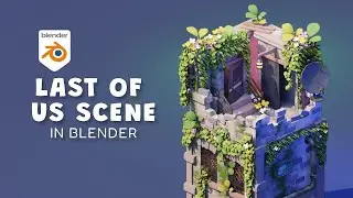 Let's Make a Stylized Isometric Building in Blender 4.2