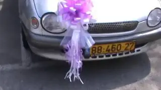 קישוטי רכב לחתונה