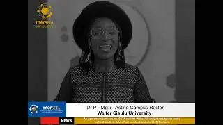 The merSETA clears R16 million student debt - with Dr PT Mpiti Acting Campus Rector WSU