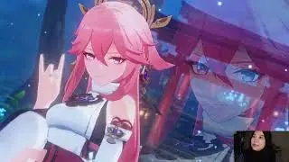 Reaction - Genshin Impact Character Demo Yae Miko