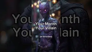 Ai Draws Your Month Your Villain!