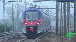 Transiti, arrivi, partenze e manovre alla stazione di CASTELGUELFO!