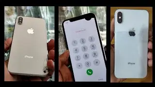 iPhone X Original Display & Back Glass Replacement ✔️| @ttechchannel