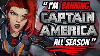 How MY Cap TRAUMATIZED the #1 BLACK WIDOW | Marvel Rivals Captain America Gameplay