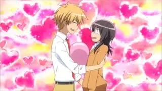 Usui Hug Misa With The Balloon