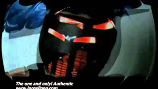 Light Up Project DJ Mask /DUBSTEP Mask by JORGE PONG LED Suit Futuristic Robot Suit Wardrobe Costume