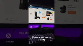 Flutter ui e-commerce website soon 😎