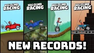 Hill Climb Racing - New Records! (February 10-12)