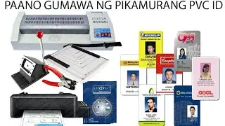 How to make PVC ID, from photoshop to finish product.