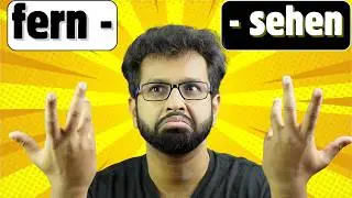 Complete German A1 Course  - Separable Verbs