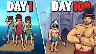 We Played 100 Days of Raft