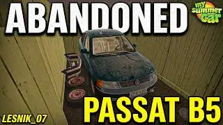 I BOUGHT A GARAGE WITH A FORGOTTEN AND Abandoned Volkswagen Passat B5 I My Summer Car