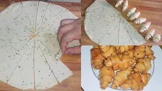 ময়দা দিয়ে ভীষন মজাদার মুখরোচক নাস্তা।।(সংরক্ষণ সহ)Moida diye nasta.