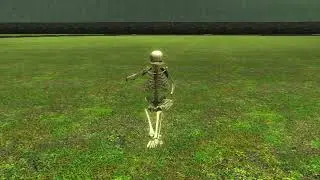 Dancing skeleton
