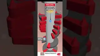 Helix Jump : Boss Level Gameplay