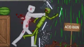 Melon Playground Vs People Playground On Acid Sea Map