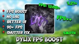 DYLIX FPS Boost Pack for mcpe 1.21+ | [FPS BOOST & LAG FIX]