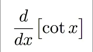 AP Calculus AB derivative of tan(x) and cot(x) by Henry Vu