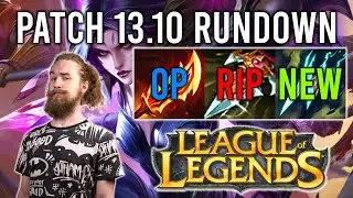 Patch 13.10 Rundown - MIDSEASON UPDATE