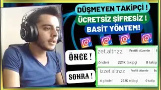 1 DAKİKADA 1.000 TAKİPÇİ - ŞİFRESİZ ÜCRETSİZ İNSTAGRAM TAKİPÇİ HİLESİ 2022