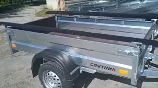 Как установить ложементы на бортовой прицеп! Самый простой способ!