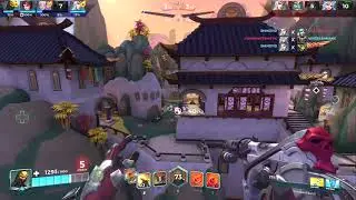 Never try to ult a VII off the Map as IO | Paladins