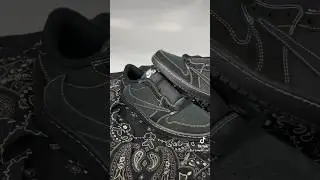Jordan 1 Travis scott Black Phantom