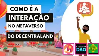 Como editar e colocar link na Biografia do Decentraland última atualização- Interação no Metaverso