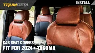 TRUMGETA 2024+ Toyota Tacoma Seat Covers Installation Guide