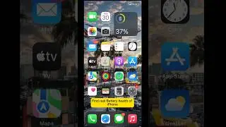 Find real iPhone battery health with this shortcut!👍 #apple