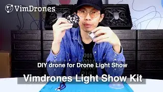 DIY/Custom Drone for Drone Light Show | Vimdrones Drone Light Show Control Unit  Kit